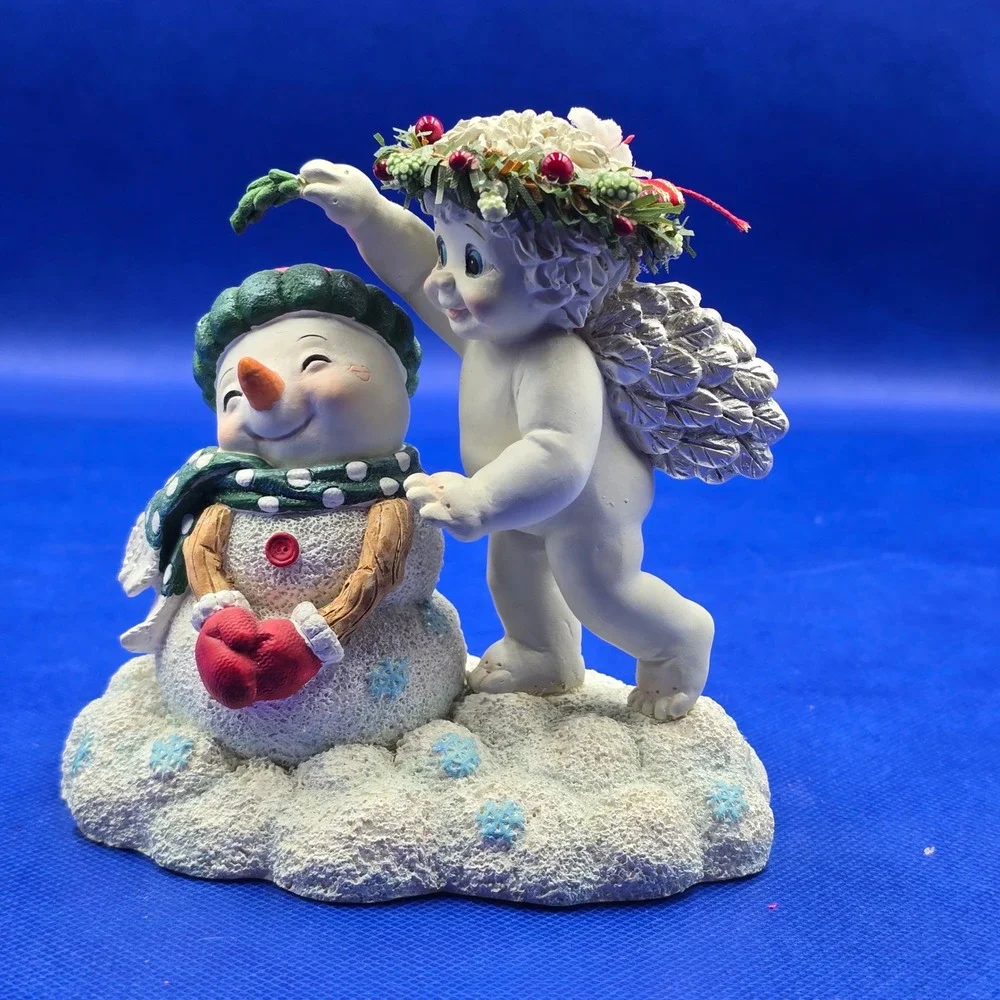 Dreamsicles I Love You Snow Much Kristin Haynes Cherub Snowman Figurine 20506